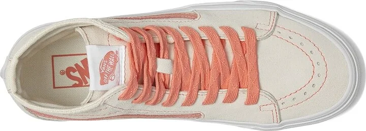 Vans Sk8-Hi Tapered Shoes Pop Color Egret : Men's 5.5 - Women's 7 Medium, Canvas - Image 2