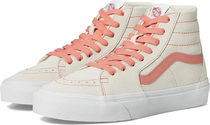Vans Sk8-Hi Tapered Shoes Pop Color Egret : Men's 5.5 - Women's 7 Medium, Canvas