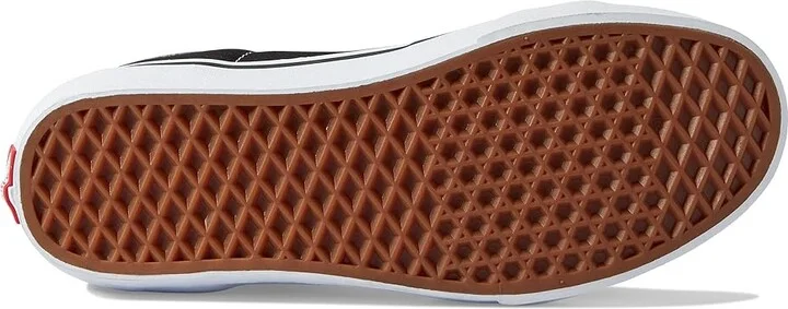 Vans SK8-Hi Wide Shoes Black/True White : Men's 7.5 - Women's 9 Wide, Canvas/Suede - Image 3