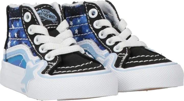 Vans Sk8-hi Zip Rainbow Star Gwgx Blkbu Infant Sneakers - Image 4