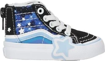 Vans Sk8-hi Zip Rainbow Star Gwgx Blkbu Infant Sneakers