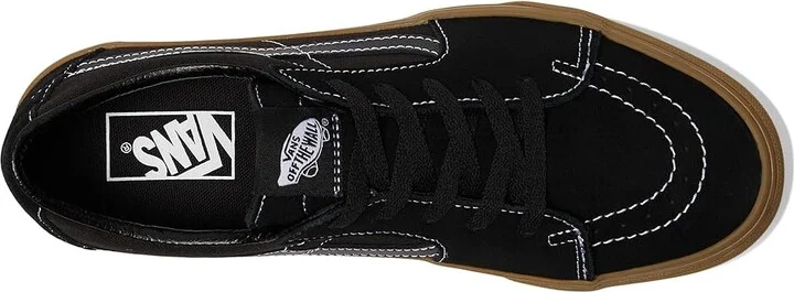 Vans SK8-Low Shoes Gum Black : Men's 4.5 - Women's 6 Medium, Suede/Canvas - Image 2