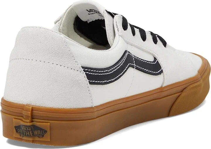 Vans SK8-Low Shoes Gum Blanc De Blanc : Men's 7.5 - Women's 9 Medium, Suede/Canvas - Image 4