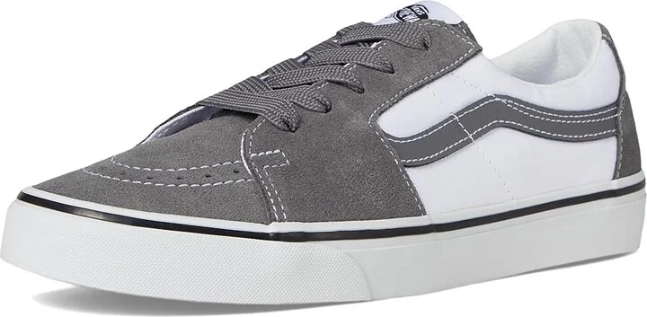 Vans SK8-Low Shoes Two-Tone Black/White : Men's 4.5 - Women's 6 Medium, Suede/Canvas - Image 5