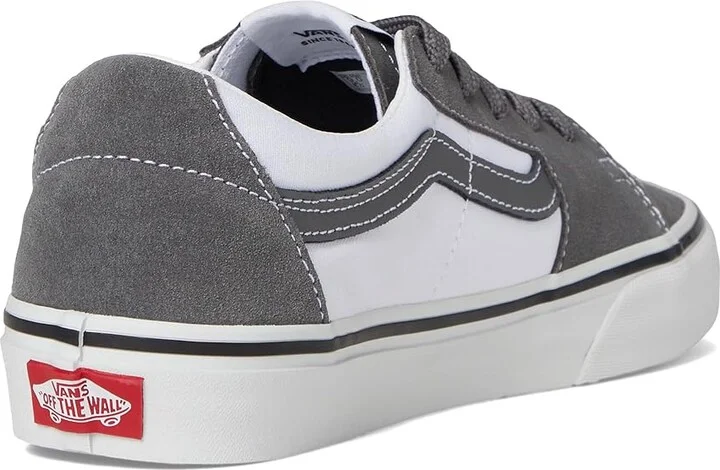 Vans SK8-Low Shoes Two-Tone Pewter : Men's 4 - Women's 5.5 Medium, Suede/Canvas - Image 4