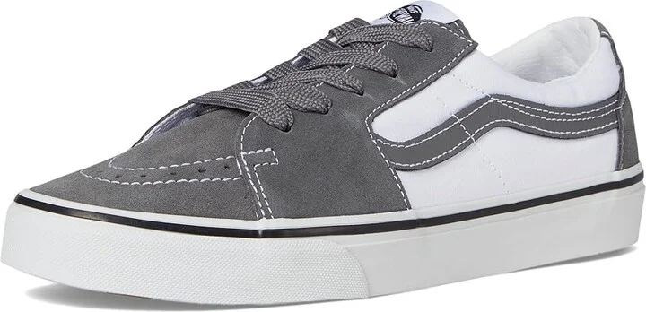 Vans SK8-Low Shoes Two-Tone Pewter : Men's 4 - Women's 5.5 Medium, Suede/Canvas - Image 5