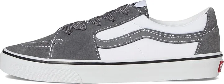 Vans SK8-Low Shoes Two-Tone Pewter : Men's 4 - Women's 5.5 Medium, Suede/Canvas - Image 6