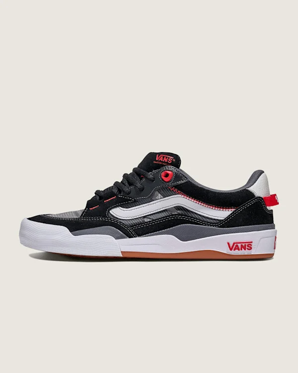Vans Skate 2 Wayvee Shoes (Black / White Red) - 6.5 Men 8.0 Women