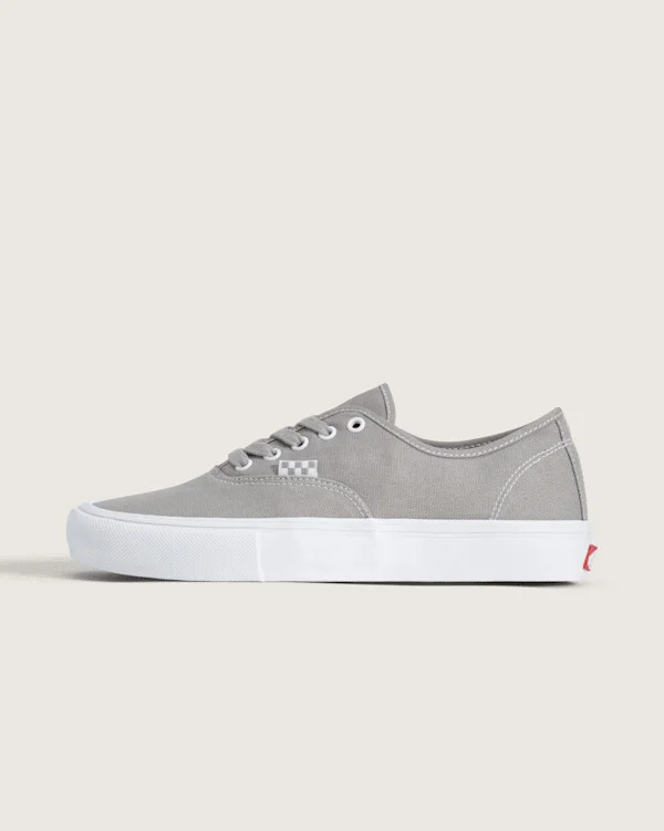 Vans Skate Authentic Shoes (Drizzle Grey) - 3.5 Boys / 5.0 Women