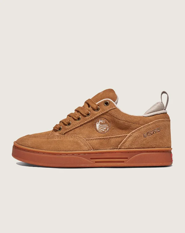 Vans Skate Cab 4 Shoes (Brown / Gum) - 5.5 Boys 7.0 Women