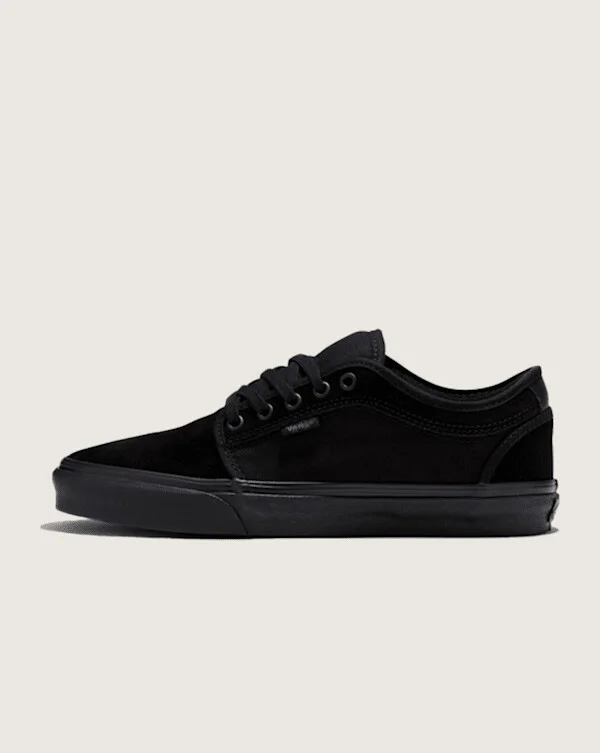 Vans Skate Chukka Low Shoes (Blackout Black) - 6.5 Men / 8.0 Women