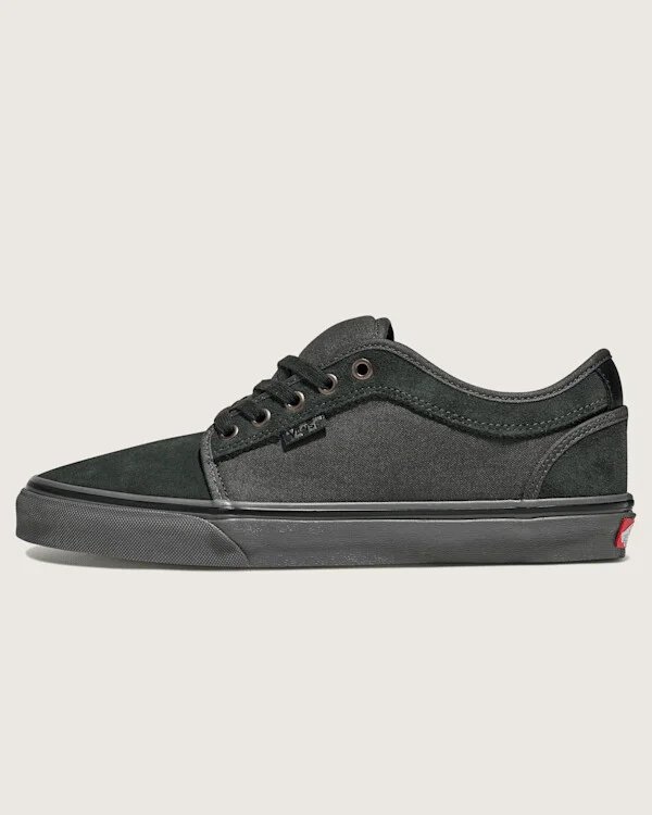 Vans Skate Chukka Low Shoes (Charcoal Grey) - 5.5 Boys / 7.0 Women