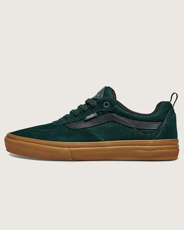 Vans Skate Kyle Walker Wafflecup Shoes (Green / Gum) - 4.5 Boys 6.0 Women