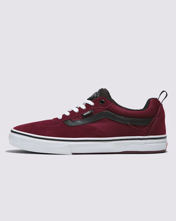 Vans Skate Kyle Walker Wafflecup Shoes (Port Royale Red / True White) - 5.5 Boys 7.0 Women