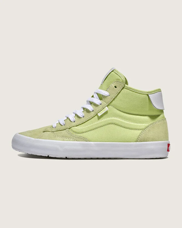 Vans Skate Lizzie Shoes (Shadow Lime Green) - 3.5 Boys / 5.0 Women