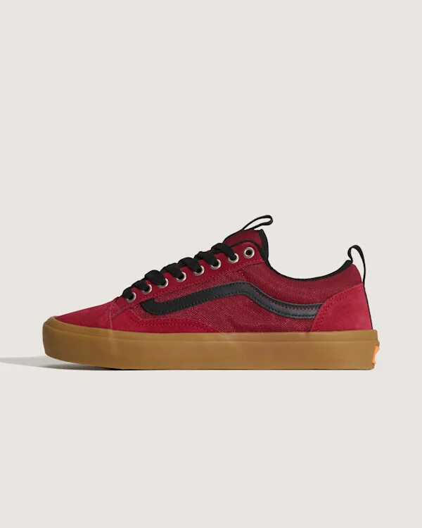Vans Skate Old Skool 36+ Gum Shoes (Burgundy Purple) - 6.5 Men / 8.0 Women