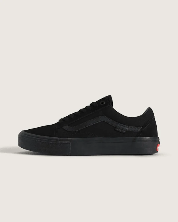 Vans Skate Old Skool Shoes (Black) - 3.5 Boys / 5.0 Women