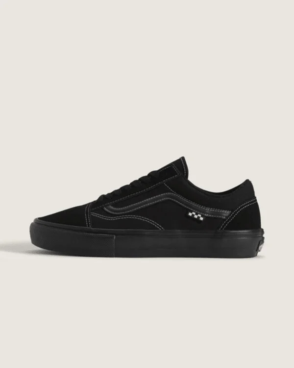 Vans Skate Old Skool Shoes (Black / Grey) - 6.5 Men 8.0 Women