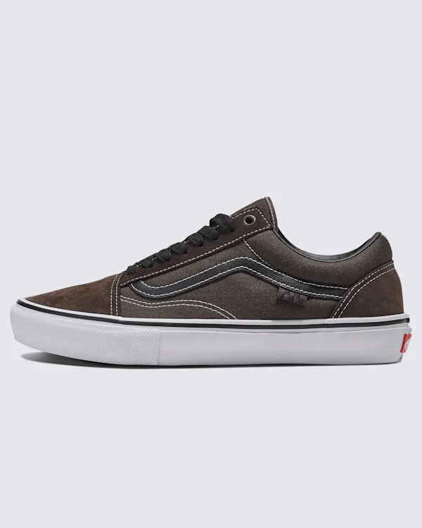 Vans Skate Old Skool Shoes (Chocolate Brown) - 6.5 Men / 8.0 Women