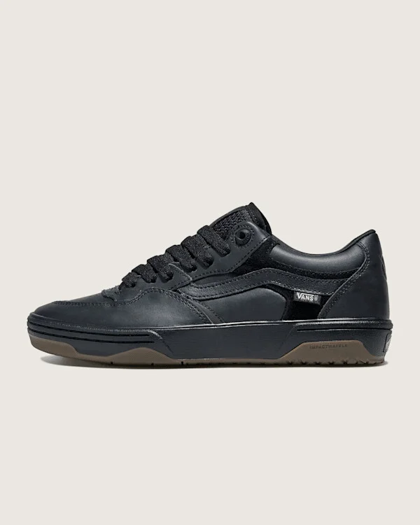 Vans Skate Rowan 2.0 Leather Shoes (Black) - 6.5 Men / 8.0 Women