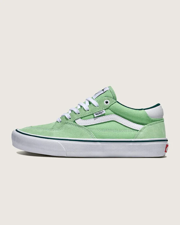 Vans Skate Rowan Shoes (Green) - 6.5 Men / 8.0 Women