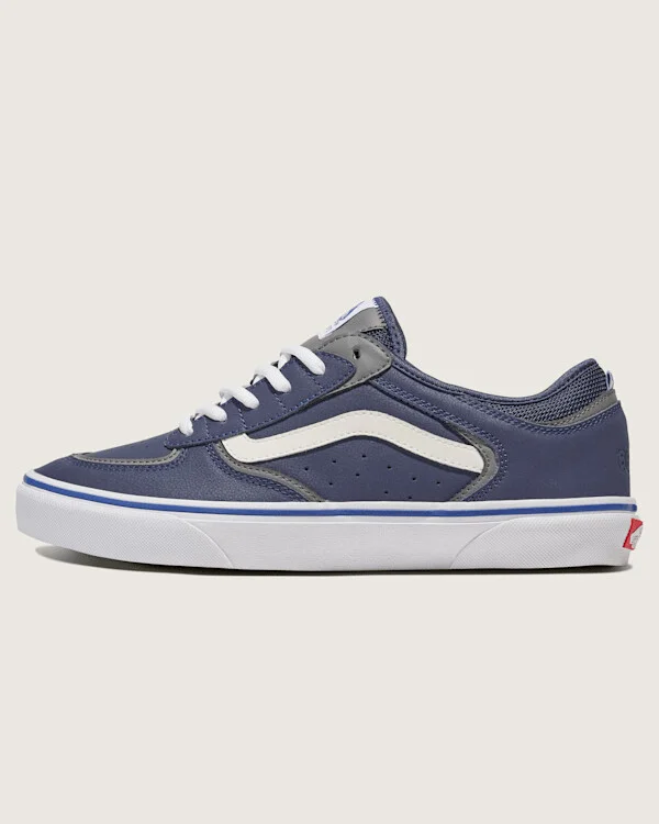 Vans Skate Rowley Shoes (Grey Blue) - 4.5 Boys / 6.0 Women