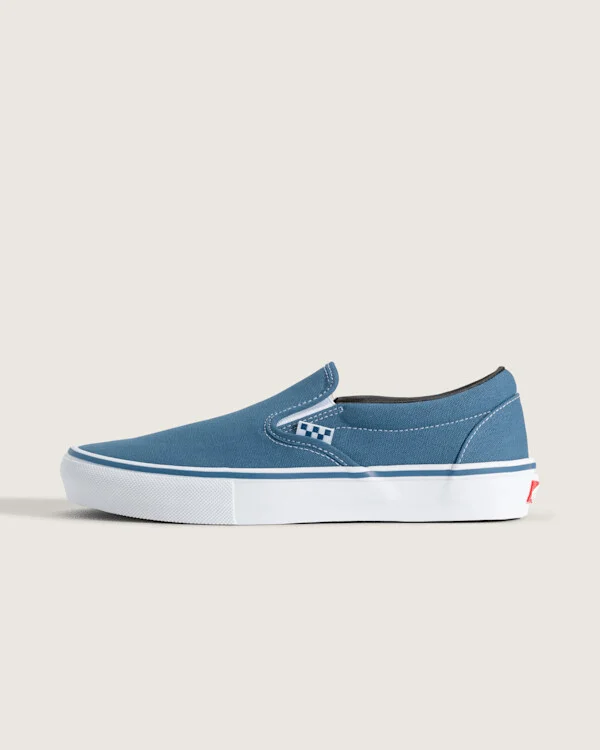 Vans Skate Slip-On Shoes (Navy) - 3.5 Boys / 5.0 Women