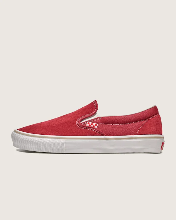 Vans Skate Slip-On Shoes (Sun-Dried Tomato Red) - 11.5 Men / 13.0 Women