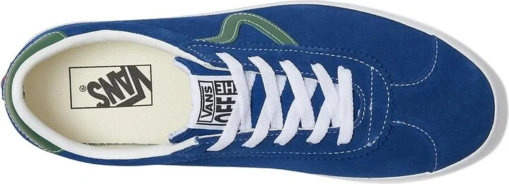 Vans Sport Low Athletic Shoes Sport Blue/Green : Men's 4 - Women's 5.5 Medium, Suede - Image 2