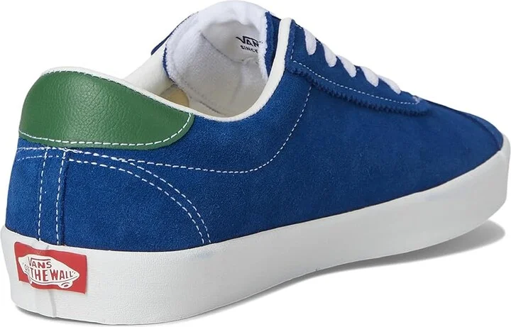Vans Sport Low Athletic Shoes Sport Blue/Green : Men's 4 - Women's 5.5 Medium, Suede - Image 4