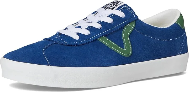 Vans Sport Low Athletic Shoes Sport Blue/Green : Men's 4 - Women's 5.5 Medium, Suede - Image 5