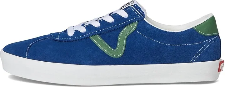 Vans Sport Low Athletic Shoes Sport Blue/Green : Men's 4 - Women's 5.5 Medium, Suede - Image 6