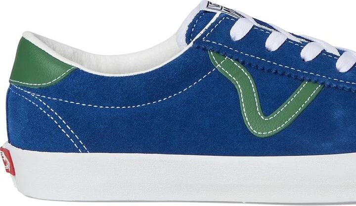 Vans Sport Low Athletic Shoes Sport Blue/Green : Men's 4 - Women's 5.5 Medium, Suede - Image 7