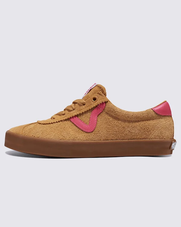 Vans Sport Low Shoes (Dark Yellow / Pink Gum) - 3.5 Boys 5.0 Women