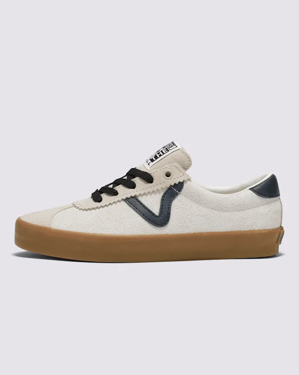 Vans Sport Low Shoes (Marshmallow White / Black Gum) - 3.5 Boys 5.0 Women
