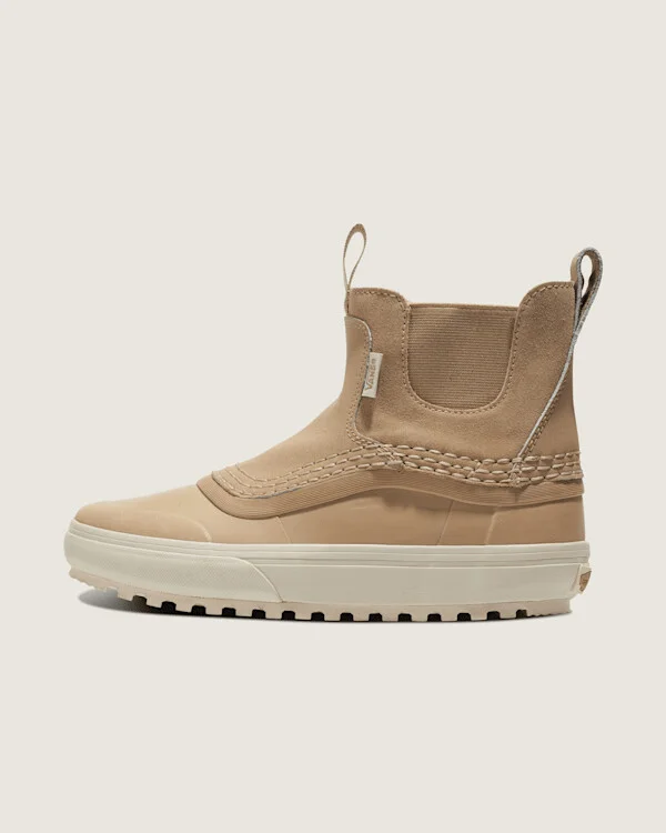 Vans Standard Mid Chelsea Waterproof Boot Shoes (Khaki Brown) - 7.5 Men / 9.0 Women