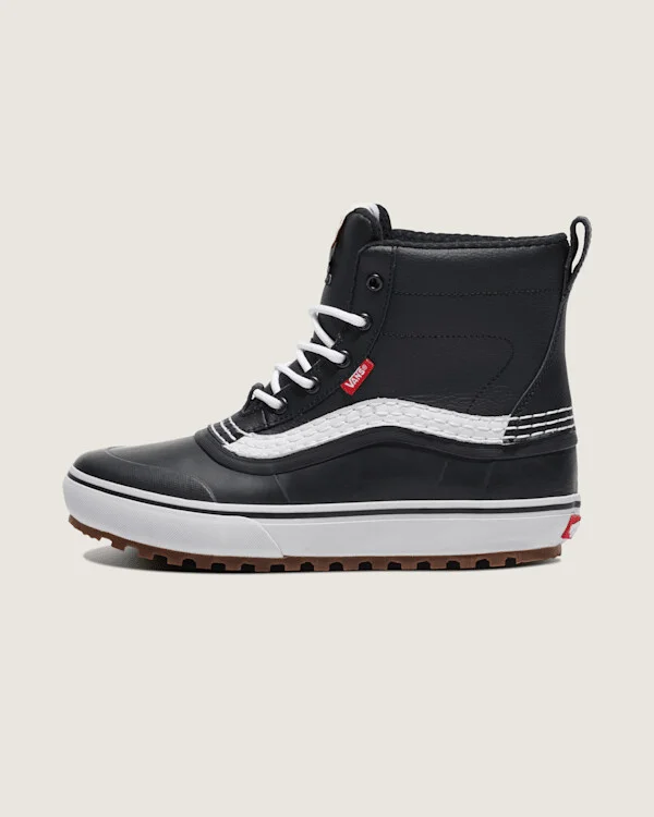 Vans Standard Mid Waterproof Boot Shoes (Black) - 3.5 Boys / 5.0 Women