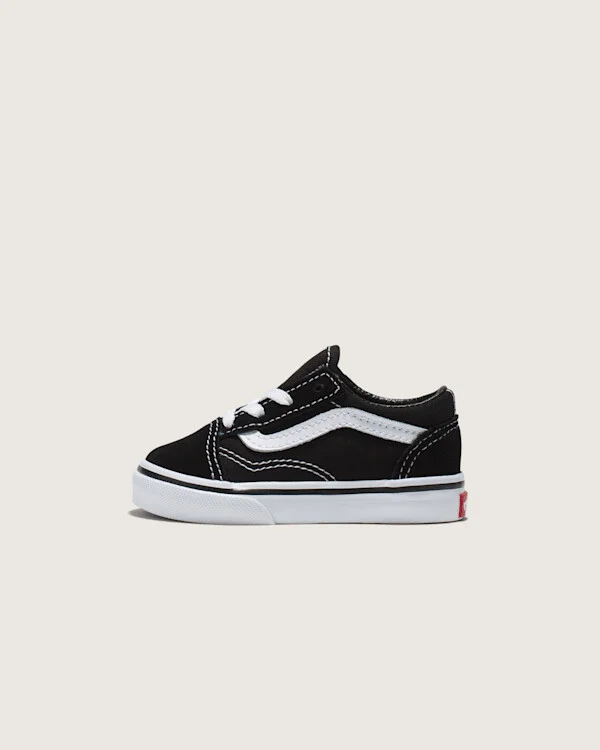 Vans Toddler Old Skool Shoes (Black / White) - 2.0