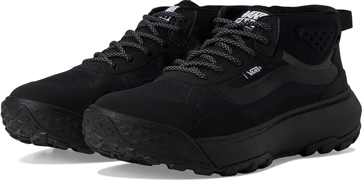Vans U MTE Crosspath Mid Athletic Shoes Black/Black : Men's 8.5 - Women's 10 Medium