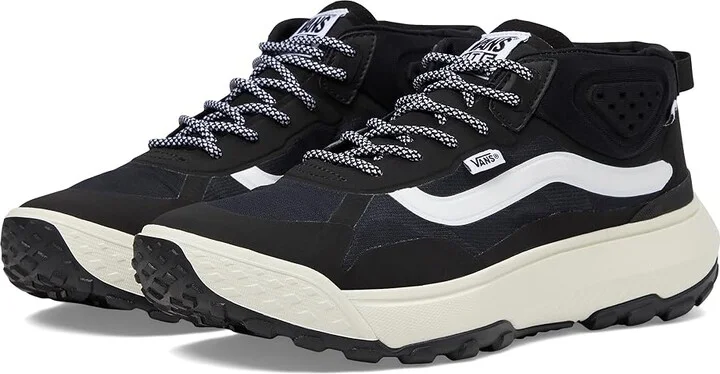 Vans U MTE Crosspath Mid Athletic Shoes Black/White : Men's 4.5 - Women's 6 Medium
