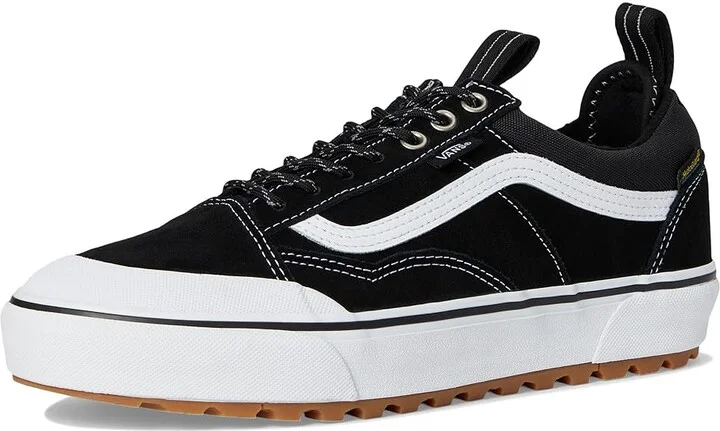 Vans U MTE Old Skool Waterproof Lace-up Boots Black/White : Men's 6 - Women's 7.5 Medium, Leather - Image 5