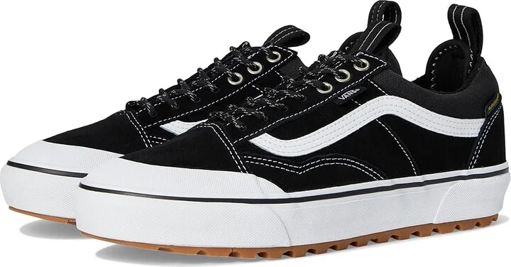 Vans U MTE Old Skool Waterproof Lace-up Boots Black/White : Men's 6 - Women's 7.5 Medium, Leather
