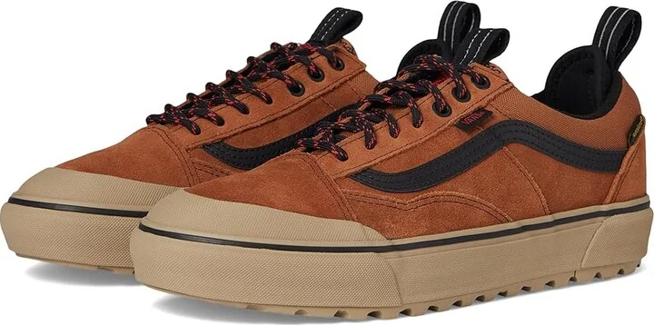 Vans U MTE Old Skool Waterproof Lace-up Boots Glazed Ginger : Men's 3.5 - Women's 5 Medium, Leather