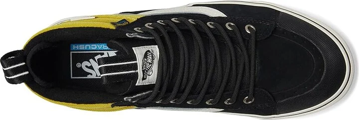 Vans U MTEtm SK8-HI(r) Waterproof Lace-up Boots Black/Yellow : Men's 7.5 - Women's 9 Medium, Leather - Image 2