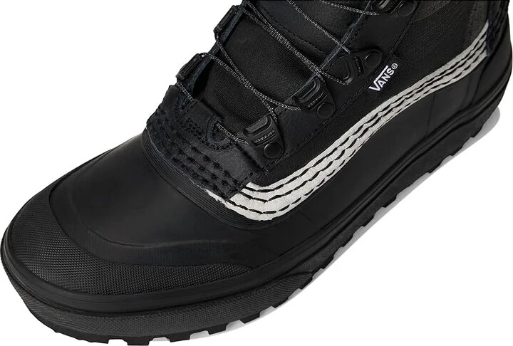 Vans U MTEtm Standard Mid BOA(r) Waterproof Snow Shoes Black/Black/White : Men's 11 - Women's 12.5 Medium - Image 2