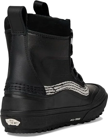 Vans U MTEtm Standard Mid BOA(r) Waterproof Snow Shoes Black/Black/White : Men's 11 - Women's 12.5 Medium - Image 4