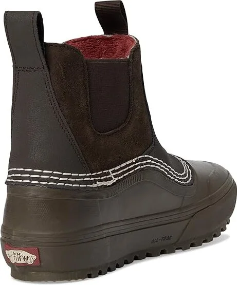Vans U MTEtm Standard Mid Chelsea Waterproof Snow Shoes Brown/Gum : Men's 7.5 - Women's 9 Medium, Leather/Rubber - Image 4