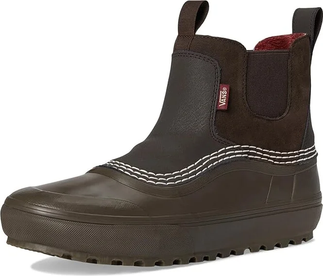 Vans U MTEtm Standard Mid Chelsea Waterproof Snow Shoes Brown/Gum : Men's 7.5 - Women's 9 Medium, Leather/Rubber - Image 5