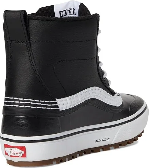 Vans U MTEtm Standard Mid Waterproof Snow Shoes Black/White : Men's 8.5 - Women's 10 Medium, Leather - Image 4