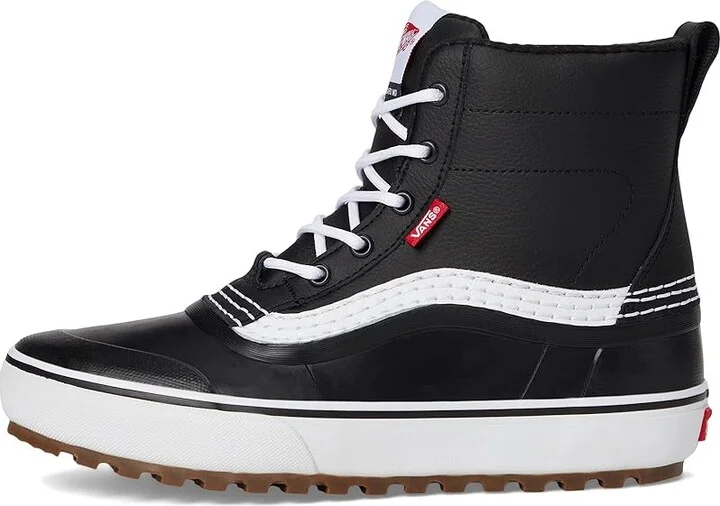 Vans U MTEtm Standard Mid Waterproof Snow Shoes Black/White : Men's 8.5 - Women's 10 Medium, Leather - Image 6